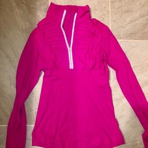 Lululemon pink jacket/pullover